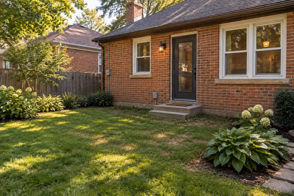 Small yard. Big summer. — starting view.